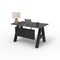 We'Re It A-Frame Writing Desk W/ Modesty Panel, 30 in D X 30 in H, 48 in W X Laminate AF4830-MOD-6307 - alternate 5